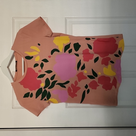 Weekend Max Mara Short-Sleeve Benny Floral Top - Picture 5 of 5